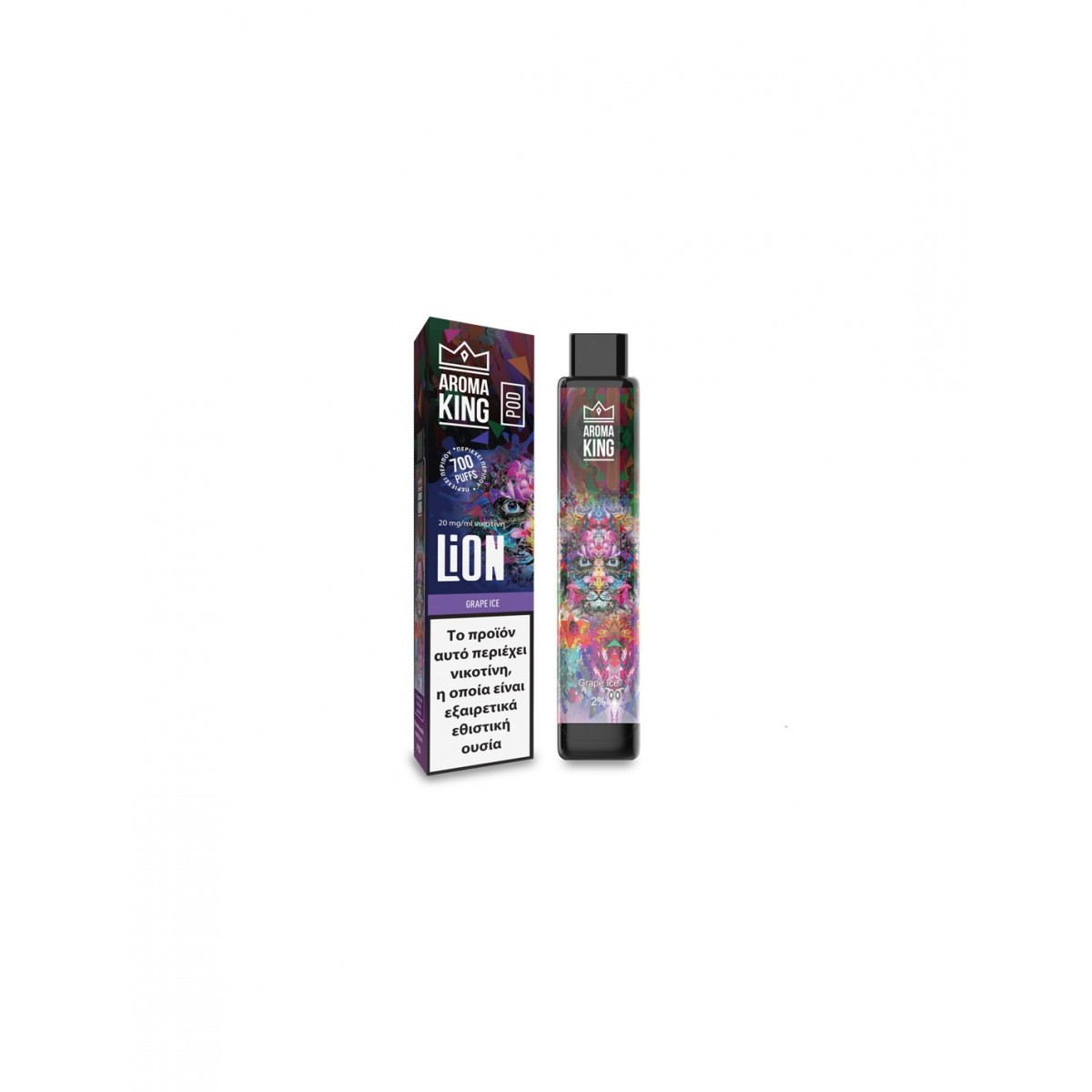 Lion Pod Grape Ice 2ml 20mg